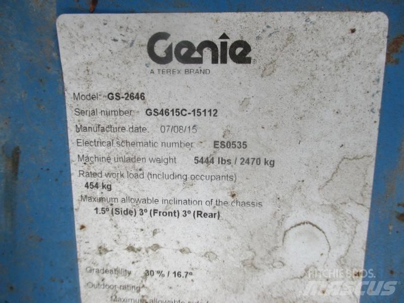 Genie GS 2646 Schaarhoogwerkers