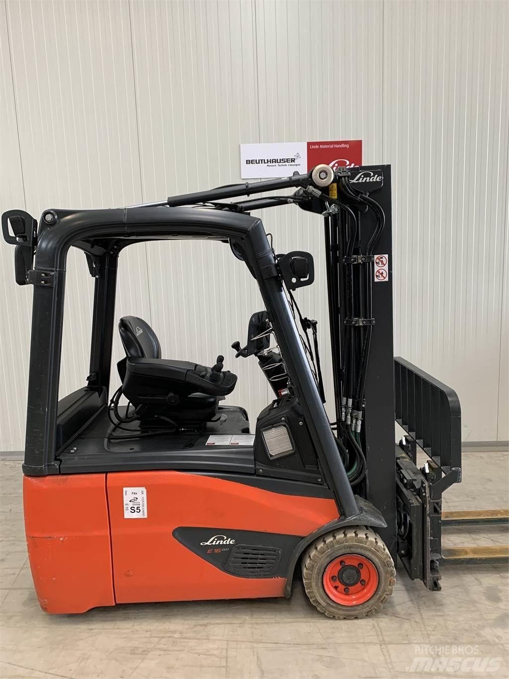 Linde E16 Elektrische heftrucks