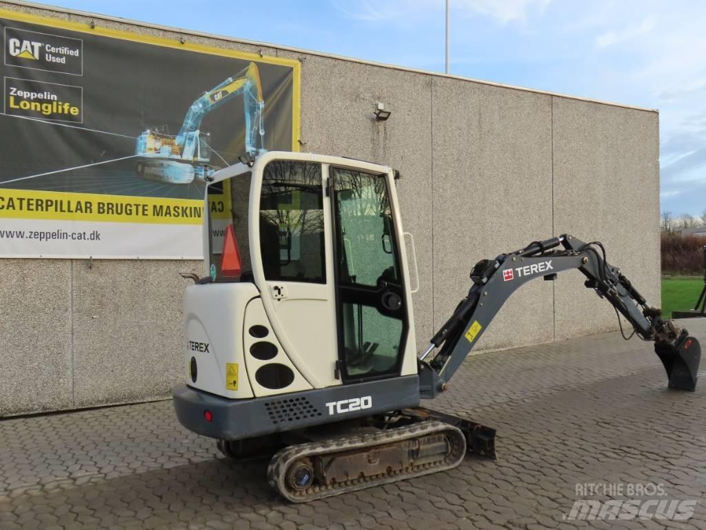 Terex TC 20 Minigraafmachines < 7t