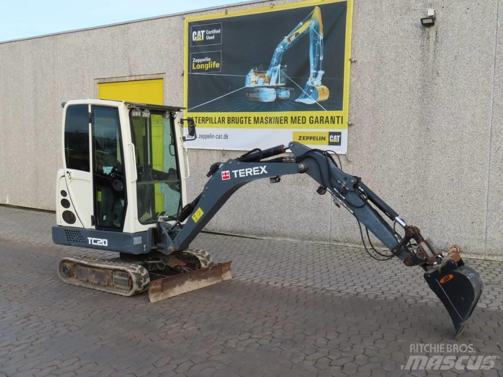 Terex TC 20 Minigraafmachines < 7t