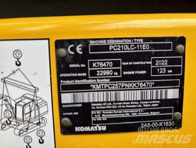 Komatsu PC 210 LC-11 Rupsgraafmachines
