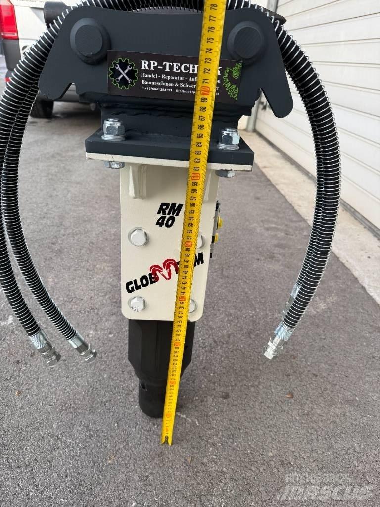  Globram RM40 Minigraafmachines < 7t