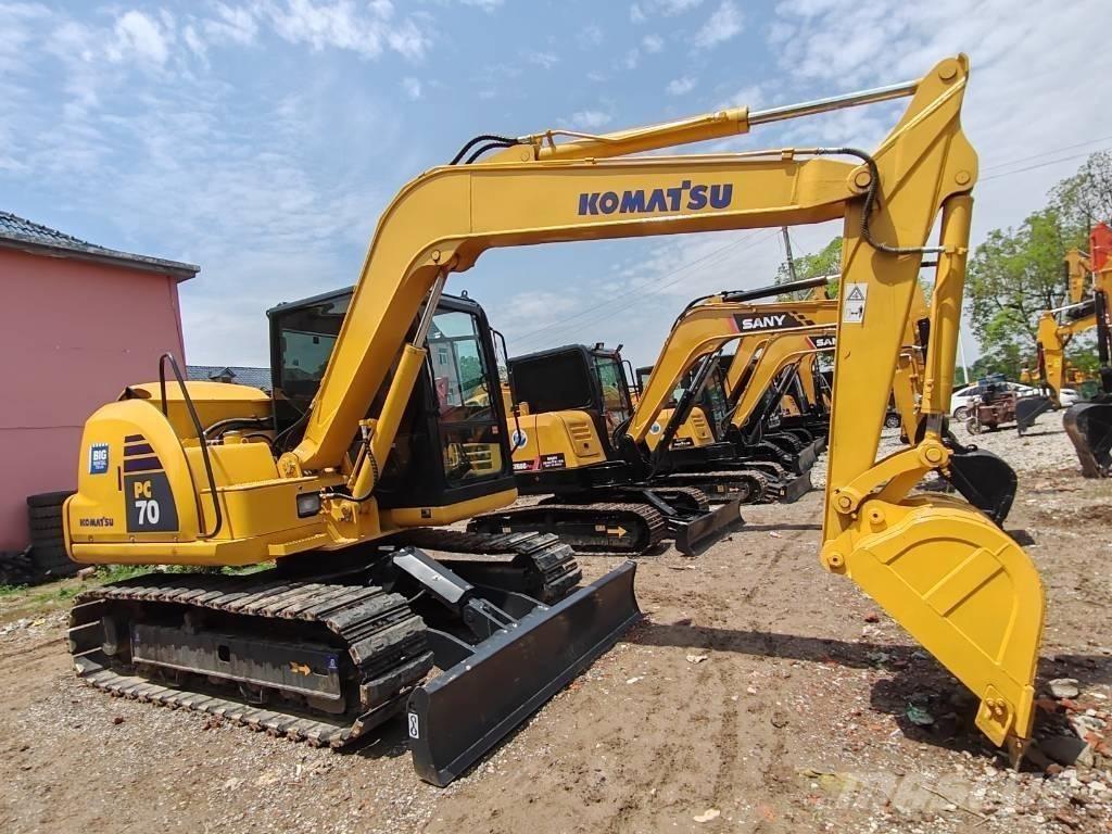 Komatsu PC 70 Midigraafmachines 7t - 12t