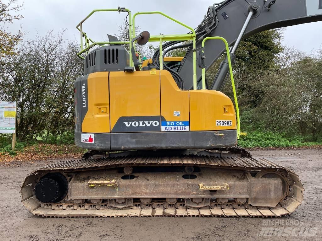 Volvo ECR 235 Rupsgraafmachines