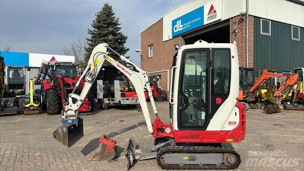 Takeuchi TB216 Minigraafmachines < 7t