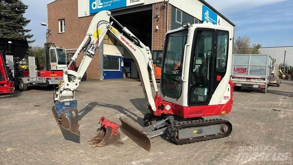 Takeuchi TB216 Minigraafmachines < 7t