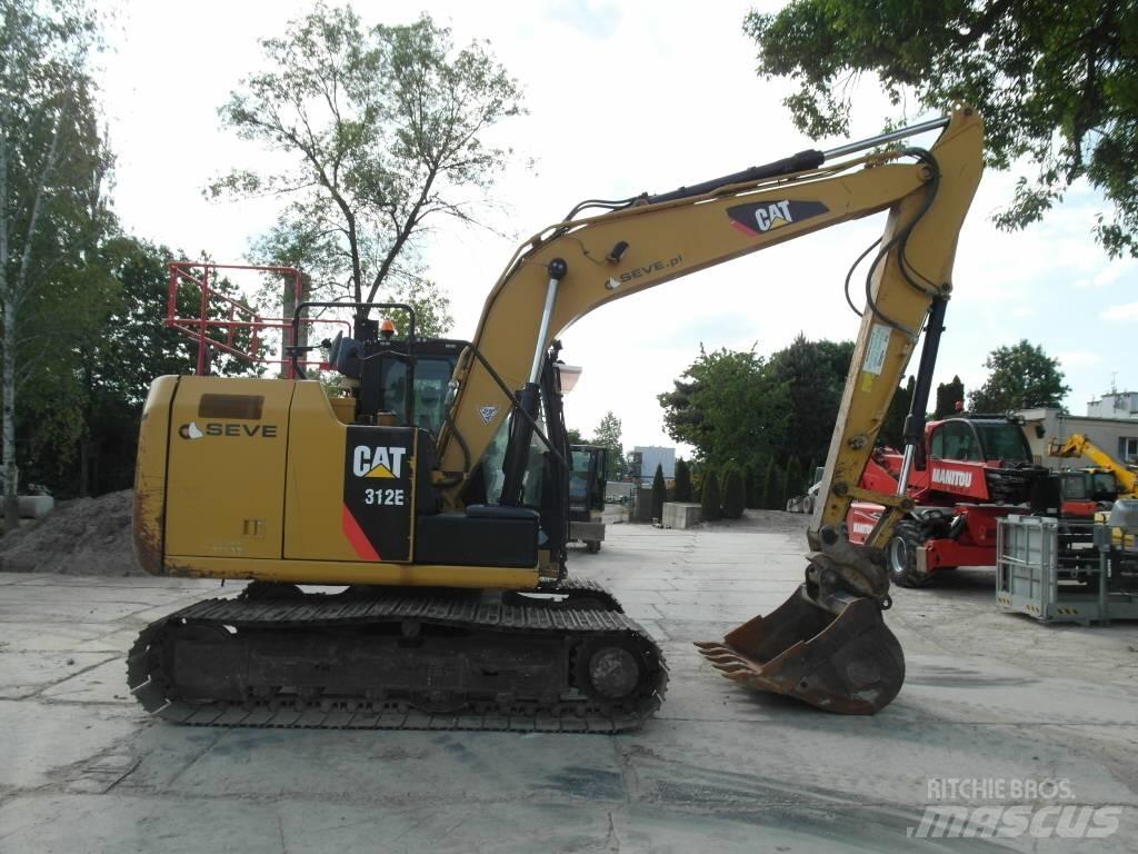 CAT 312 E Rupsgraafmachines