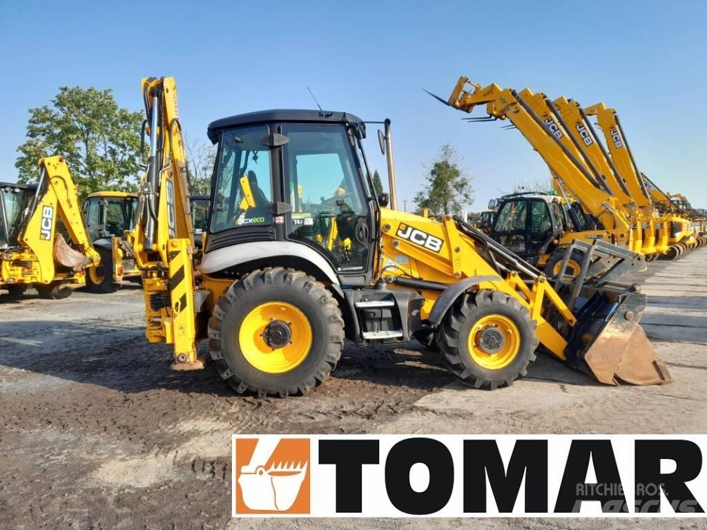 JCB 3 CX Graaf-laadcombinaties