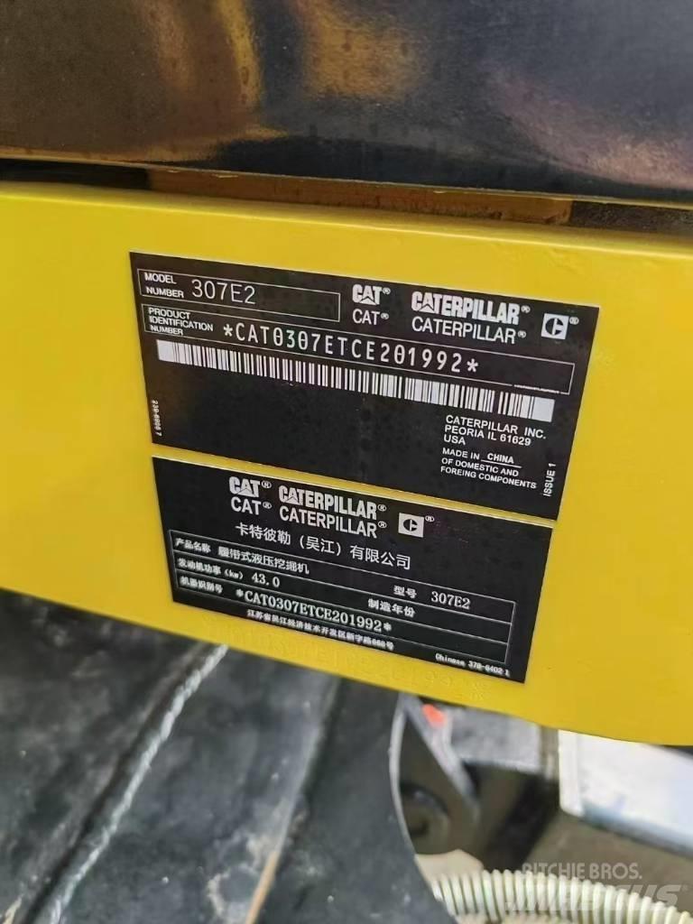 CAT 307E2 Rupsgraafmachines