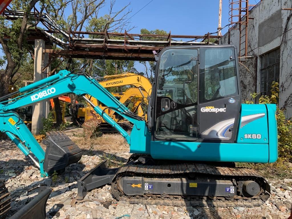 Kobelco SK 60 Rupsgraafmachines