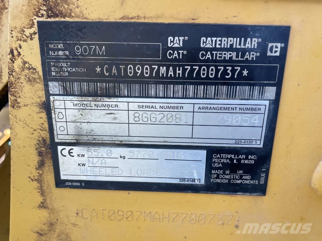 CAT 907 M Wielladers