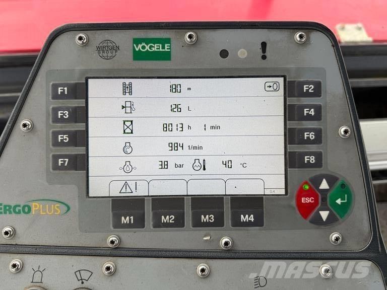 Vögele super 1800-2 Asfaltafwerkmachines