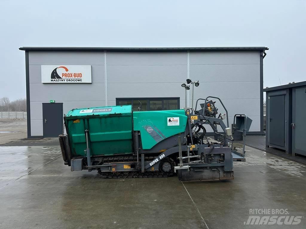 Vögele Super 800 Asfaltafwerkmachines