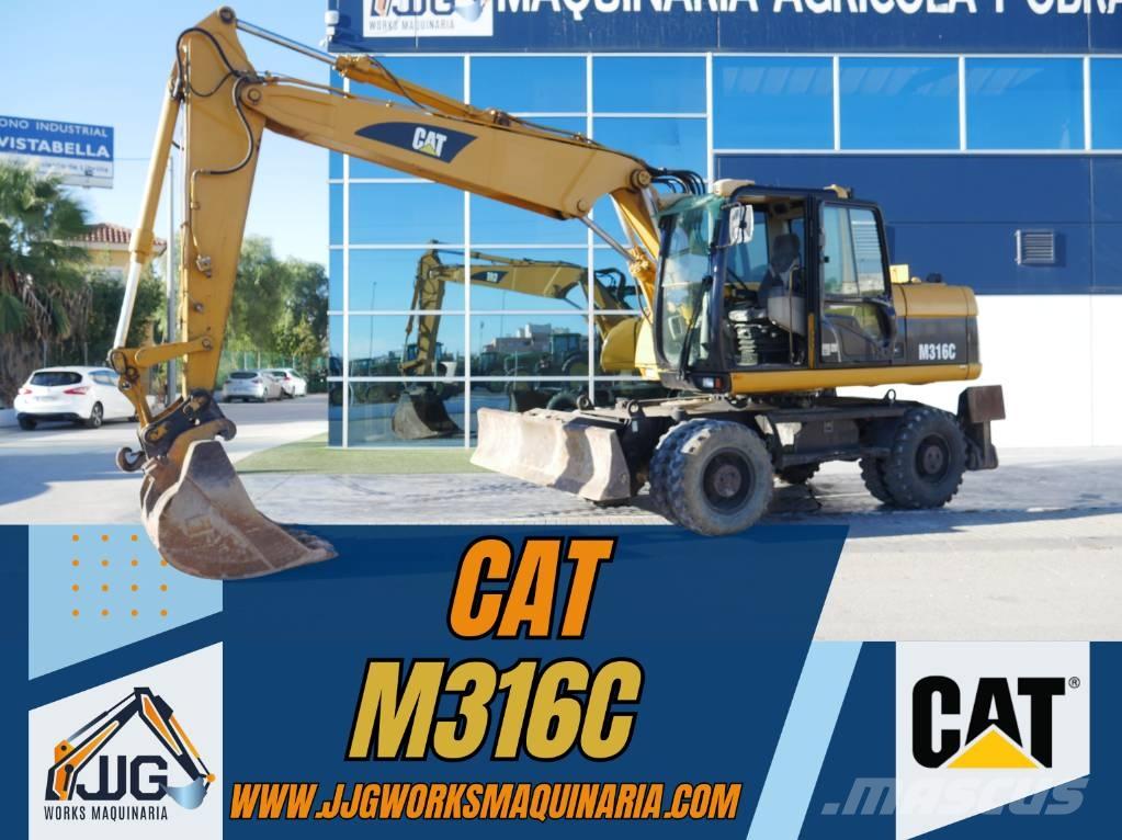 CAT M 316 C Wielgraafmachines