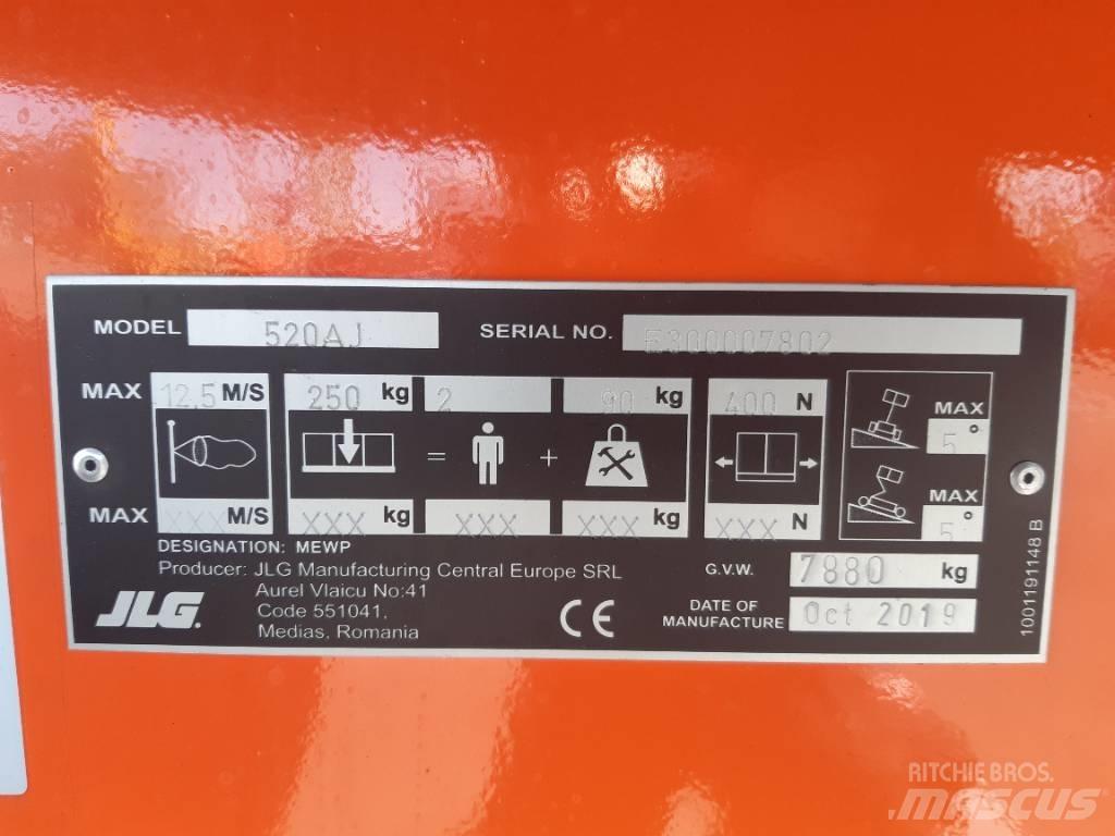JLG 520 AJ Knikarmhoogwerkers