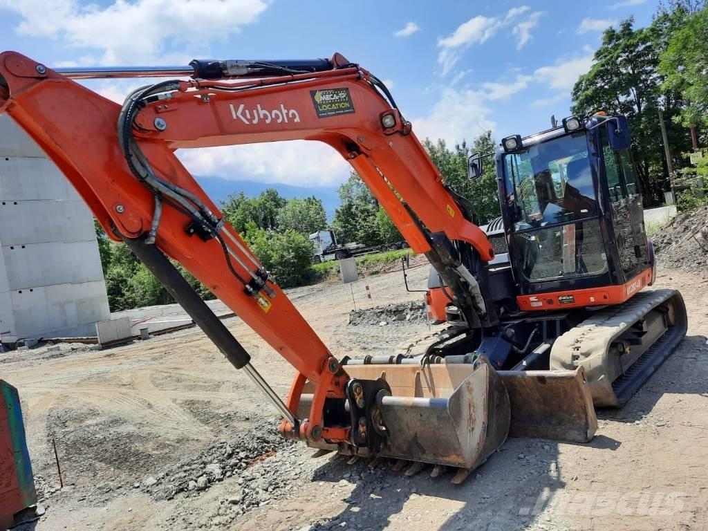 Kubota KX 080-4 Midigraafmachines 7t - 12t
