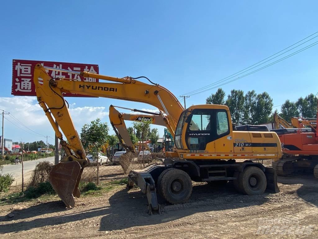 Hyundai 210w Wielgraafmachines