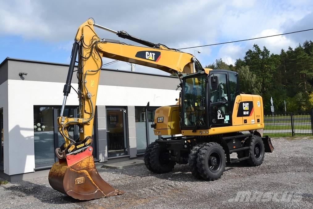 CAT M 314 F Wielgraafmachines