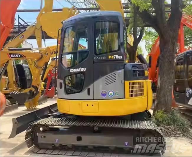 Komatsu PC78US Midigraafmachines 7t - 12t