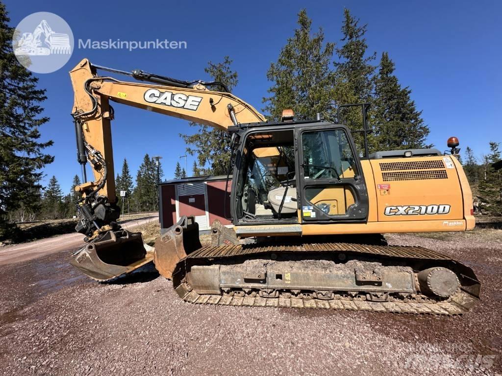 CASE CX 210 D Rupsgraafmachines