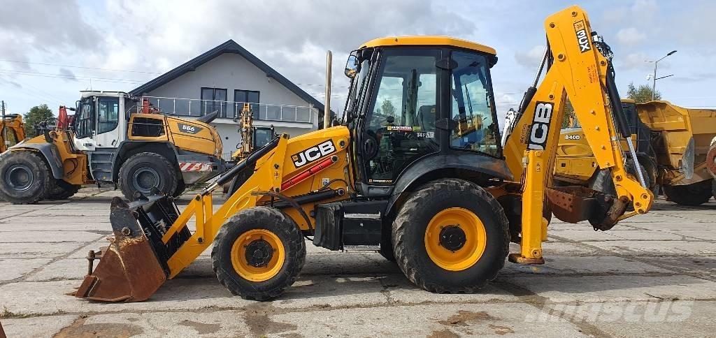 JCB 3 CX Contractor Graaf-laadcombinaties