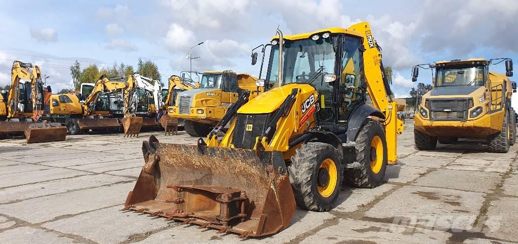 JCB 3 CX Contractor Graaf-laadcombinaties