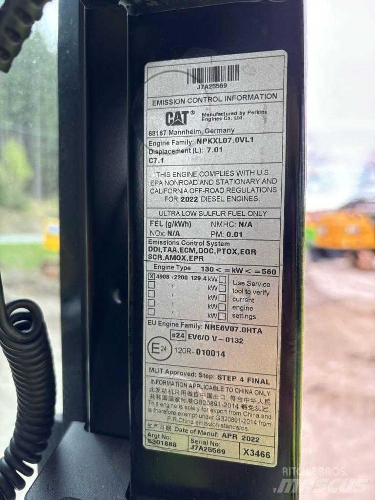 CAT 323 SLR Graafmachines Long Reach