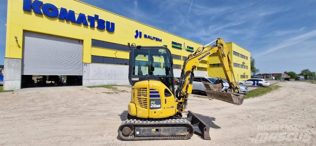 Komatsu PC 26 MR Minigraafmachines < 7t
