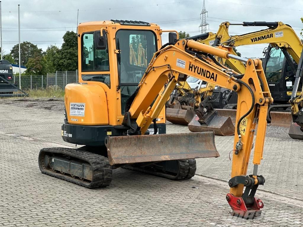 Hyundai R35Z 9A Minigraafmachines < 7t