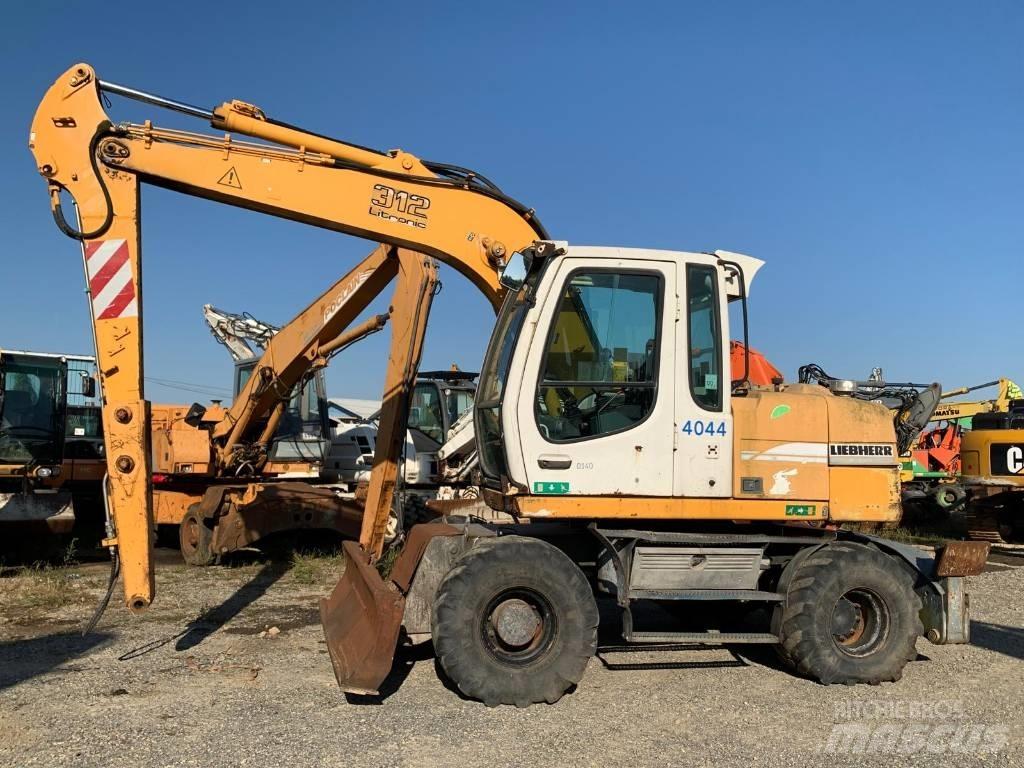 Liebherr A 312 Wielgraafmachines