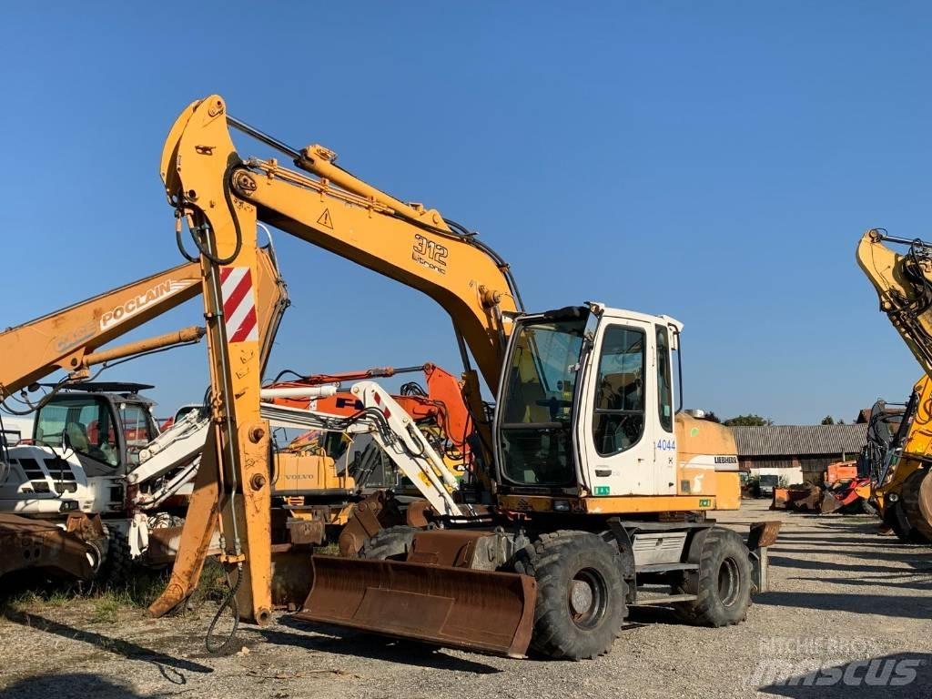 Liebherr A 312 Wielgraafmachines