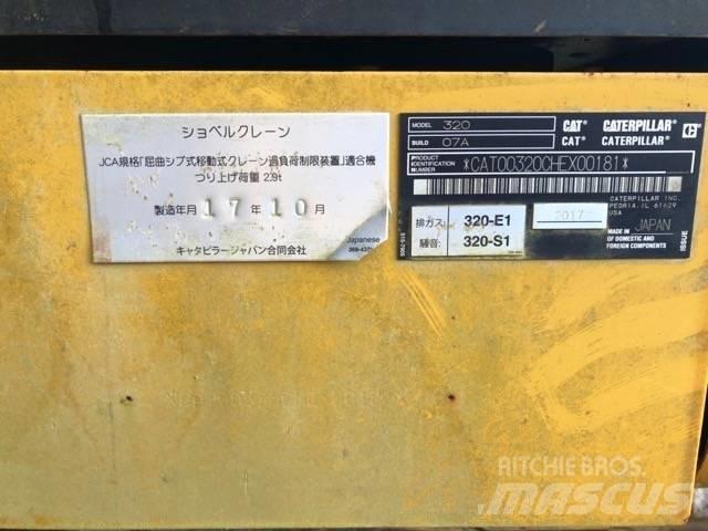 CAT 320-07A Rupsgraafmachines