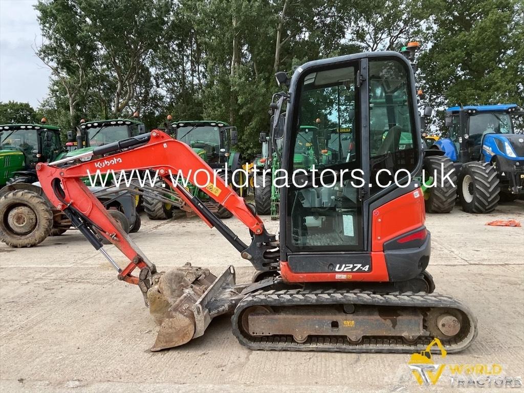 Kubota U 27-4 Minigraafmachines < 7t
