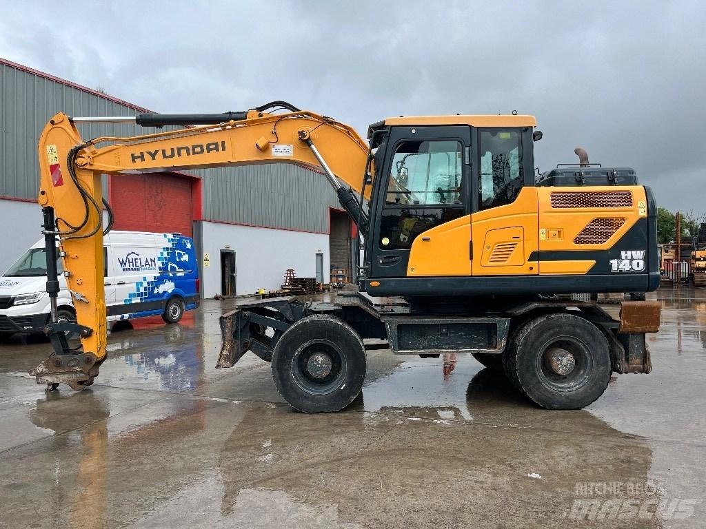 Hyundai HW140 Wielgraafmachines