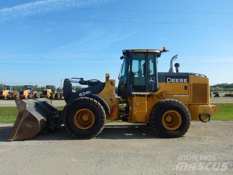 John Deere 624K Wielladers