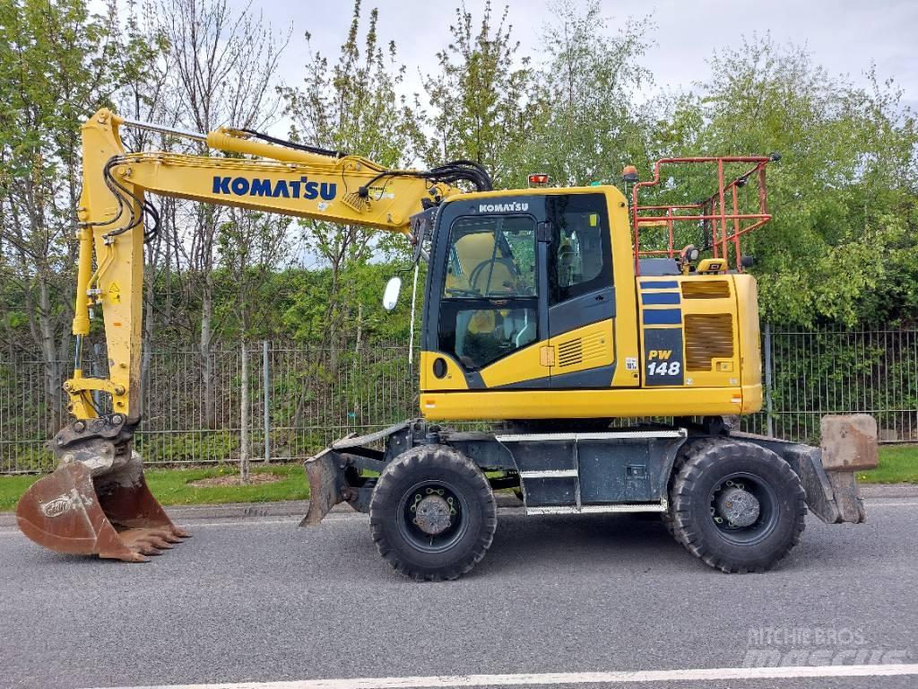 Komatsu PW148-11 Wielgraafmachines