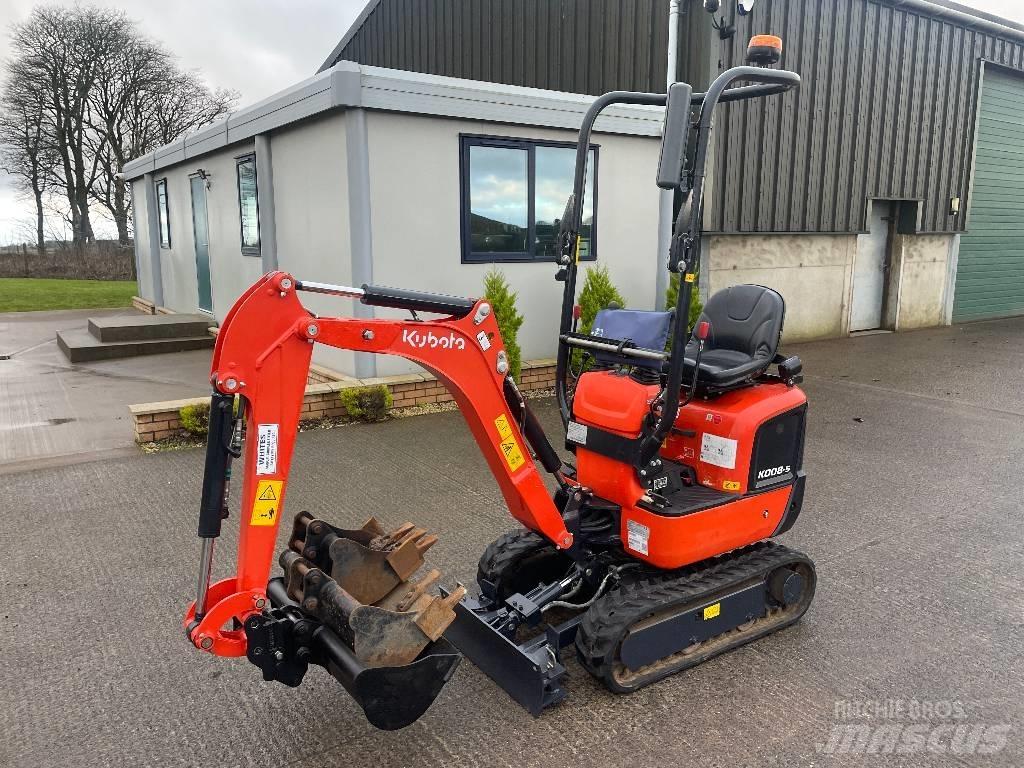Kubota K008-5 Minigraafmachines < 7t