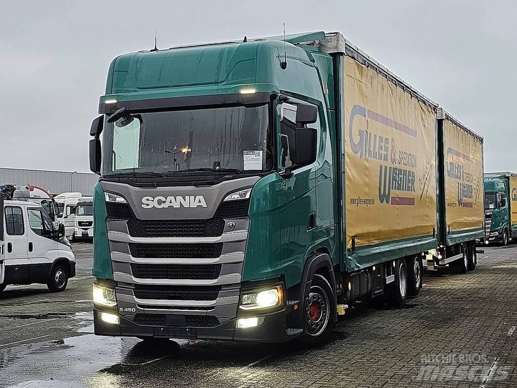 Scania S450 6x2*4 Schuifzeilopbouw