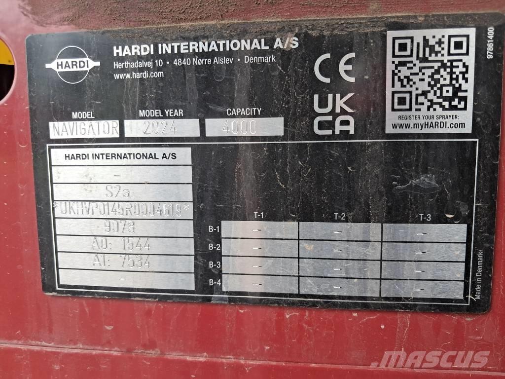 Hardi Navigator 40i Getrokken spuitmachines