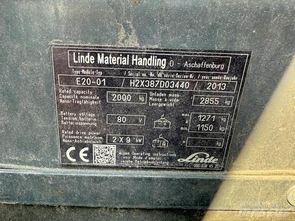Linde E20-01 Heftrucks overige