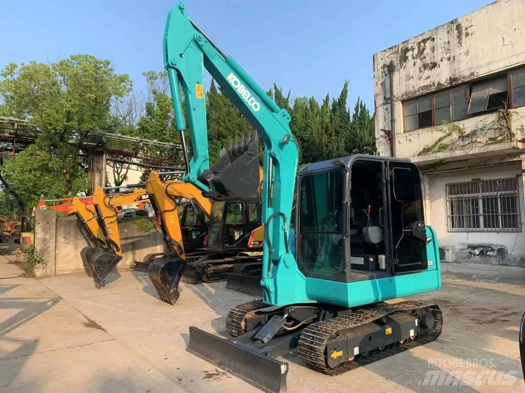 Kobelco SK80D Midigraafmachines 7t - 12t