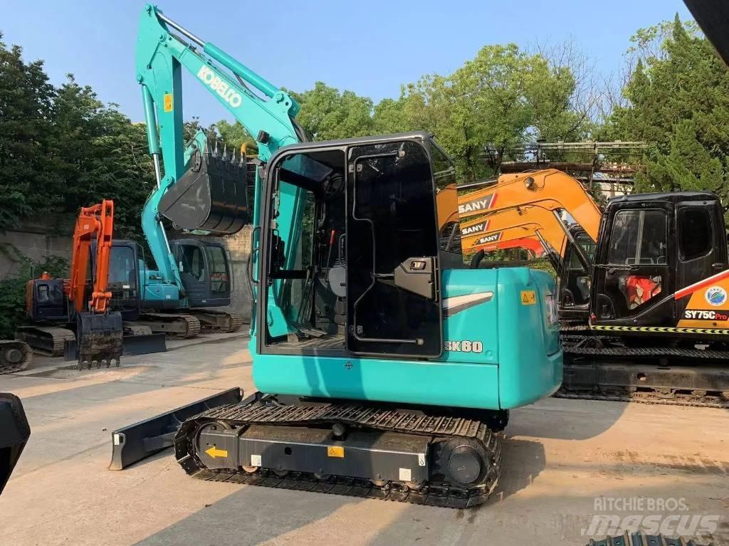 Kobelco SK80D Midigraafmachines 7t - 12t