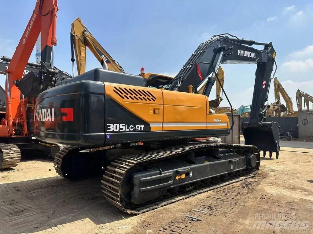 Hyundai 305 LC-9T Rupsgraafmachines