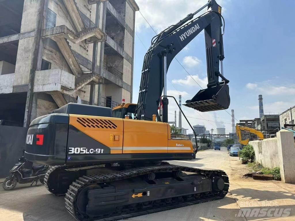 Hyundai 305 LC-9T Rupsgraafmachines