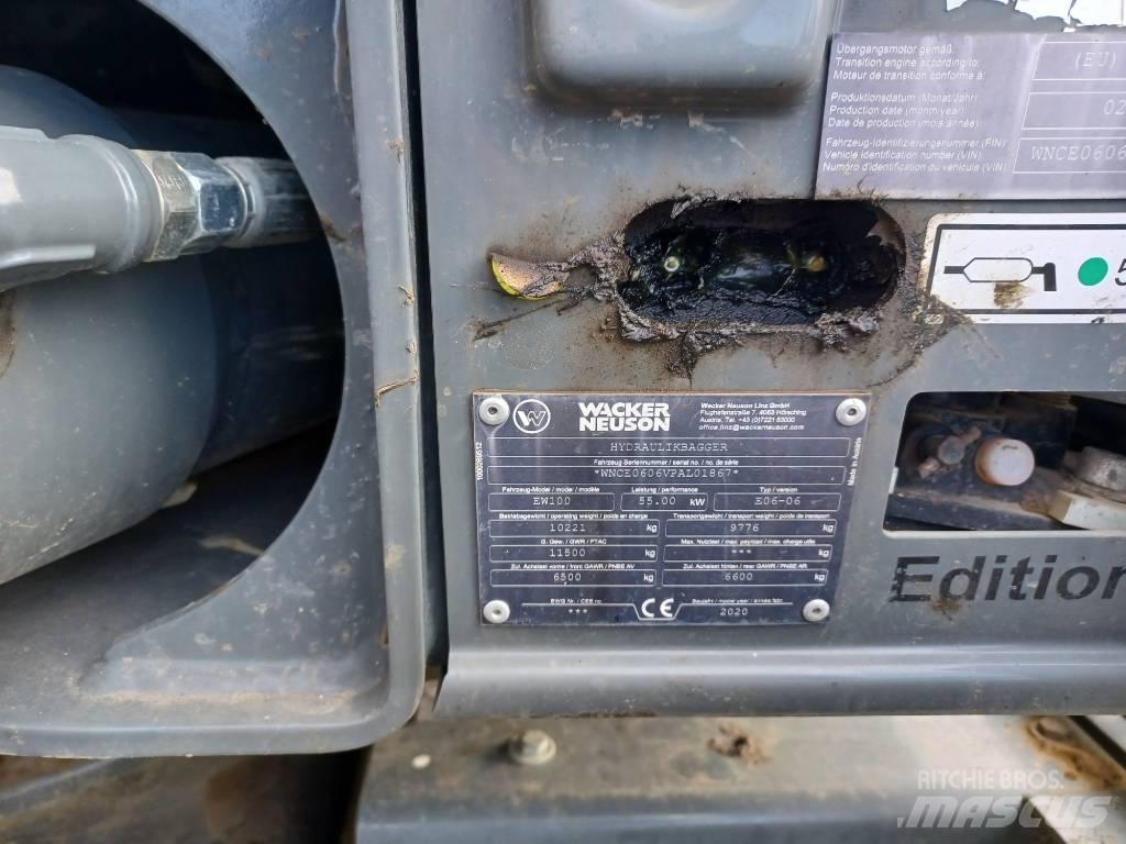 Wacker Neuson EW100 Wielgraafmachines