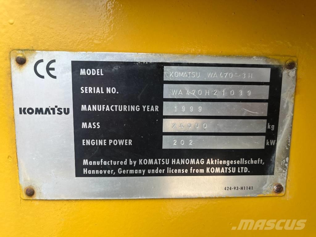 Komatsu WA 470-3H Wielladers