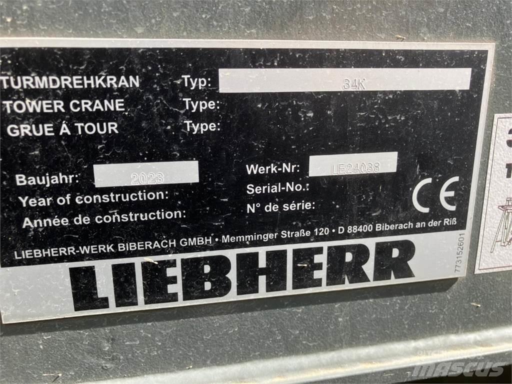 Liebherr 34K Torenkranen