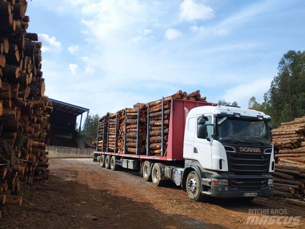 Scania R 560 Hout-Bakwagens