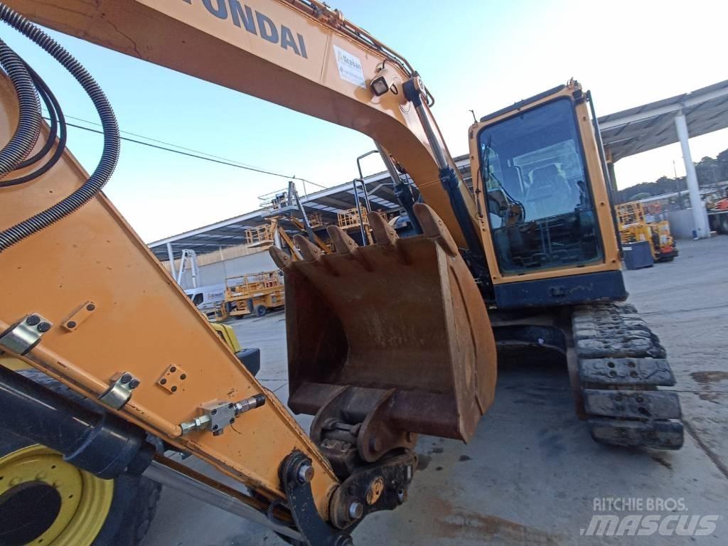 Hyundai HX 145 LCR Rupsgraafmachines