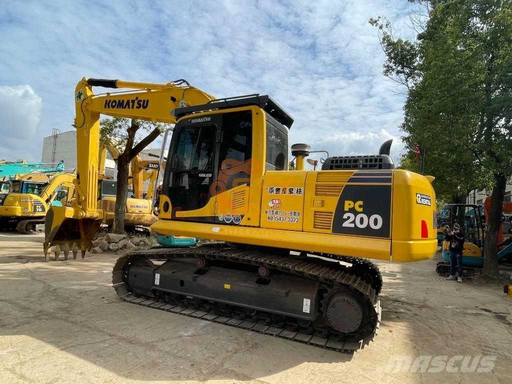Komatsu PC 200-8 Rupsgraafmachines